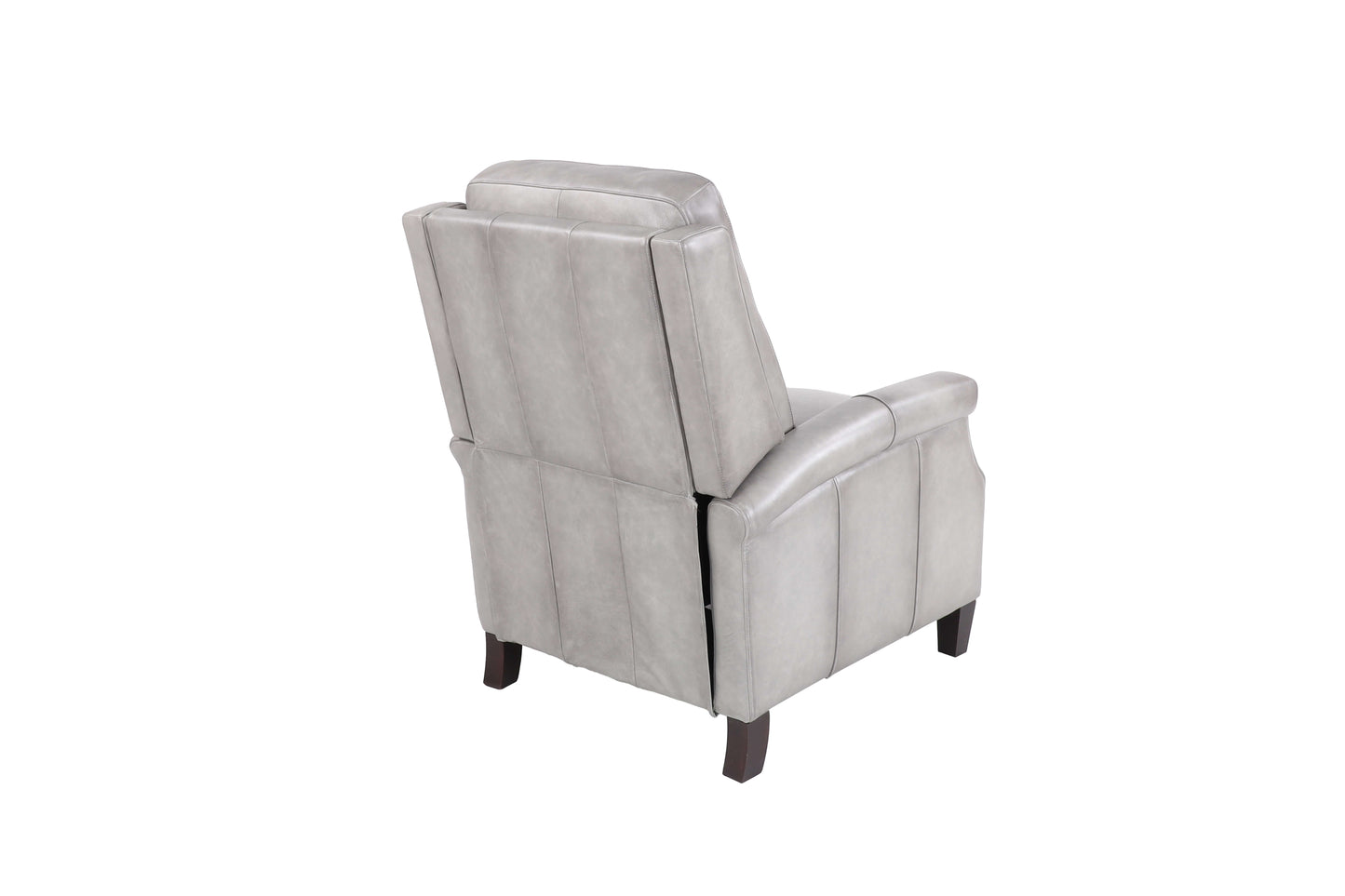 Lentari Genuine Leather Recliner With Solid Wood Legs