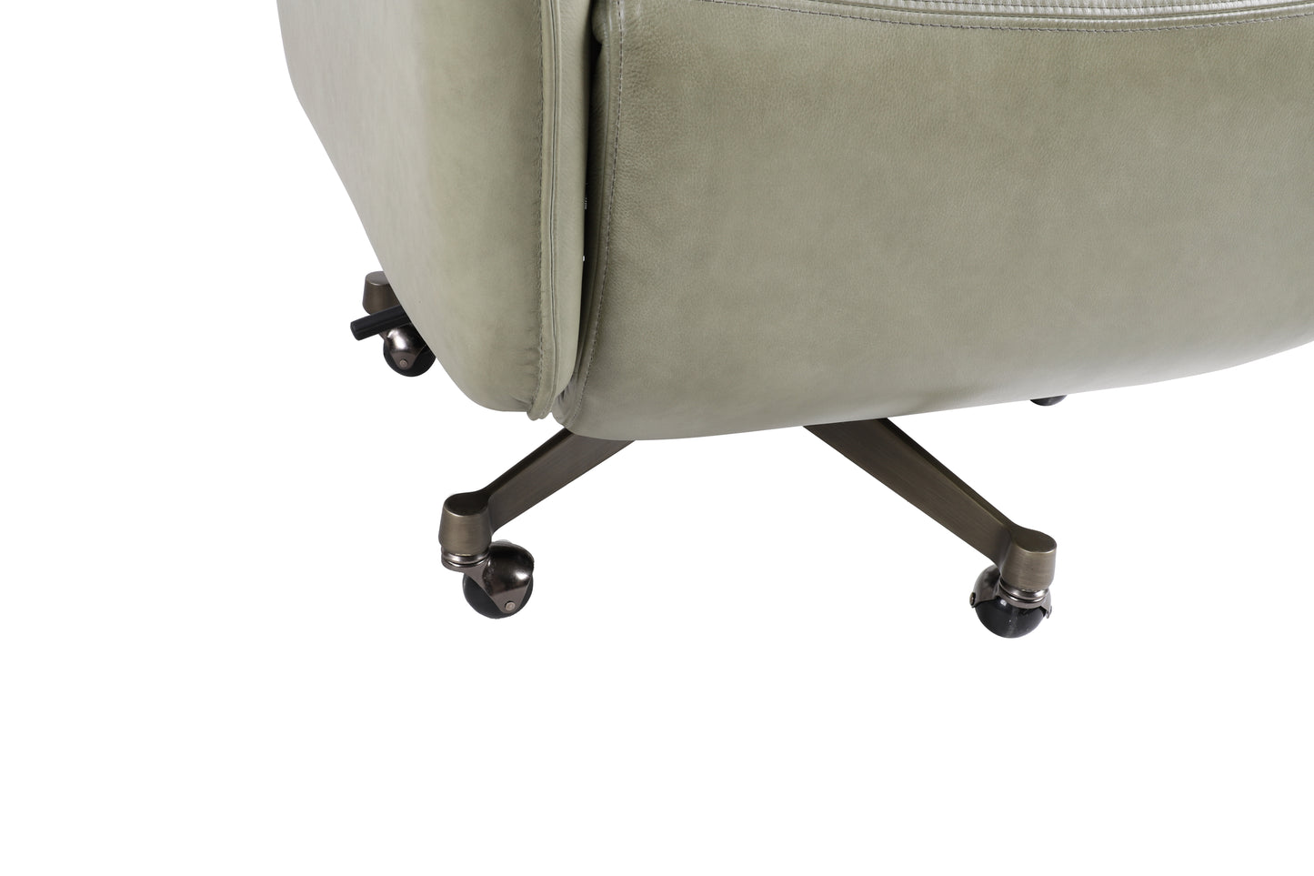 Ventura Genuine Leather Power Swivel Recliner Chair