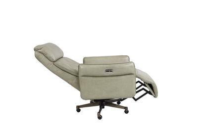 Ventura Genuine Leather Power Swivel Recliner Chair