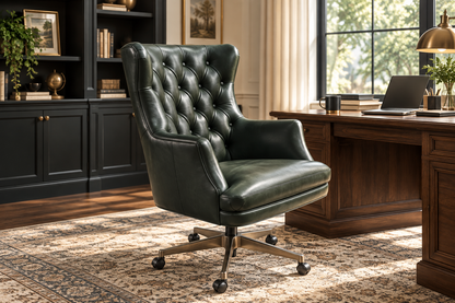 Bellamira Genuine Leather Executive Chair