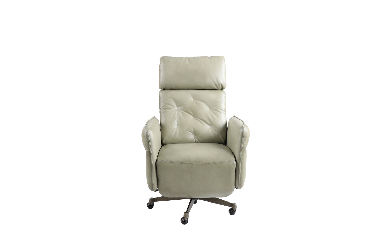 Ventura Genuine Leather Power Swivel Recliner Chair