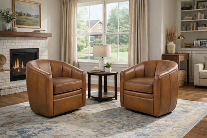 LeatherSun Cavoris Accent Chair