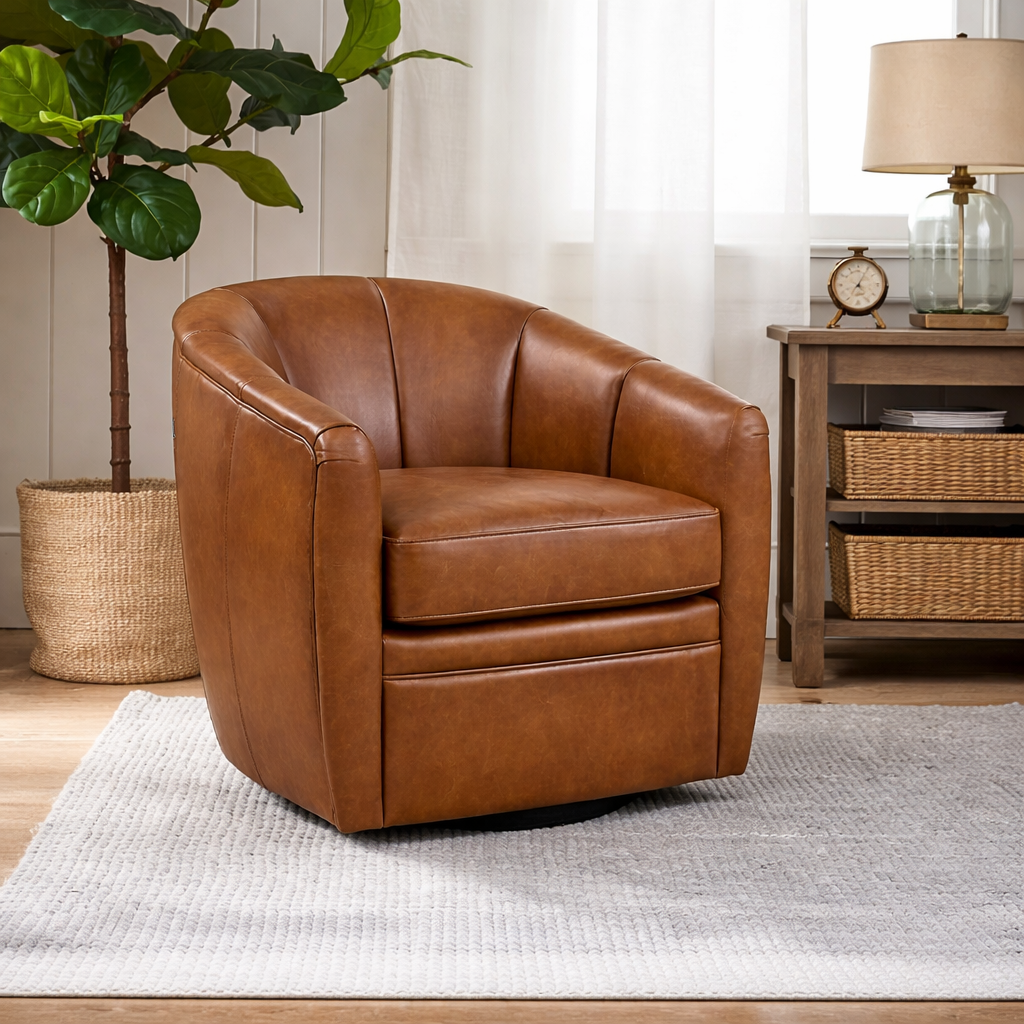 LeatherSun Cavoris Accent Chair 3