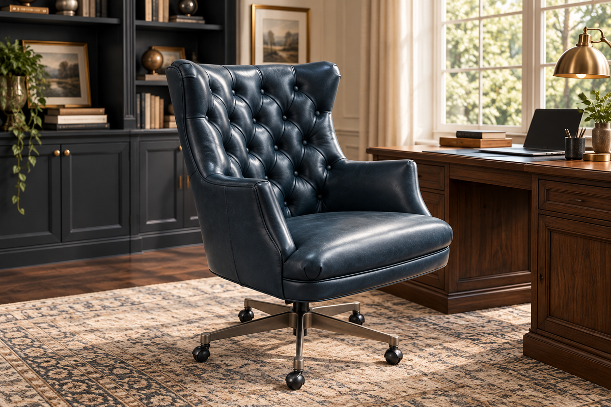 Bellamira Genuine Leather Executive Chair